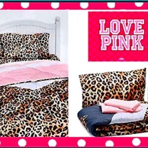 Victoria Secret Leopard Print Bed In A Bag